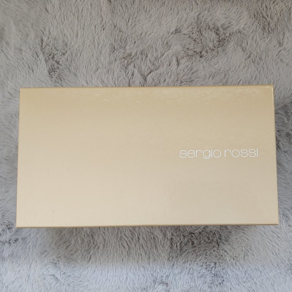 SERGIO ROSSI Platform Leather Heels - Picture 11 of 11